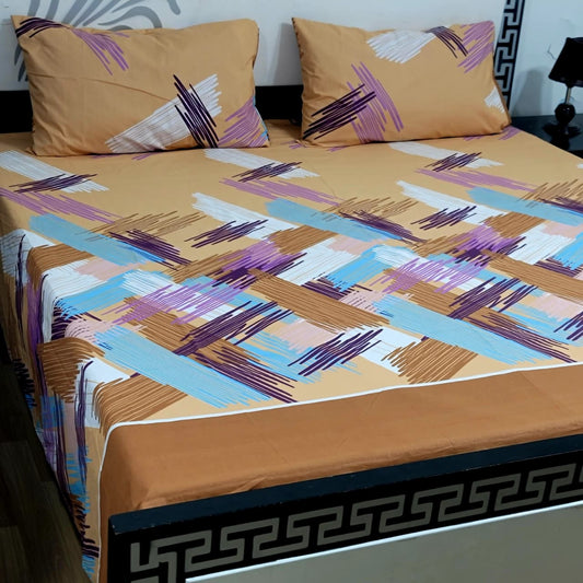 Cozify Pure Cotton Bed Sheet - King - CPB 014