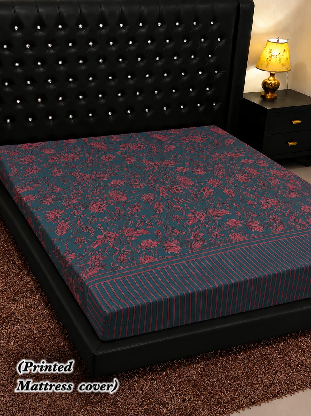 Premium Water Proof Printed Mattress Cover | Soft, Durable & Protective