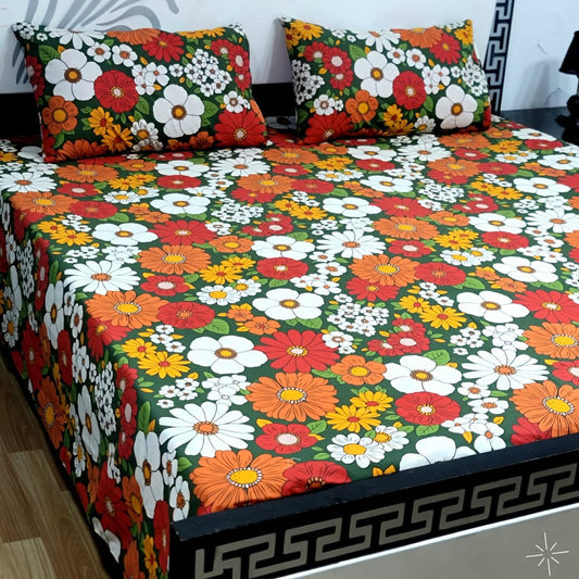 Cozify Pure Cotton Bed Sheet - King - CPB02