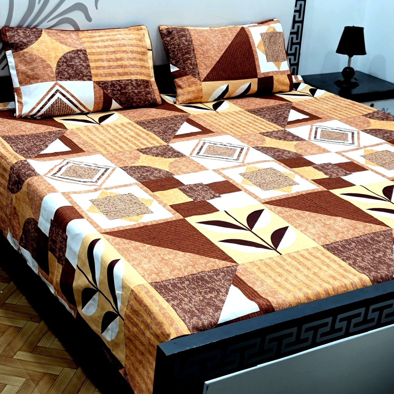 Tytan Cotton Bed Sheet - King - TBS139