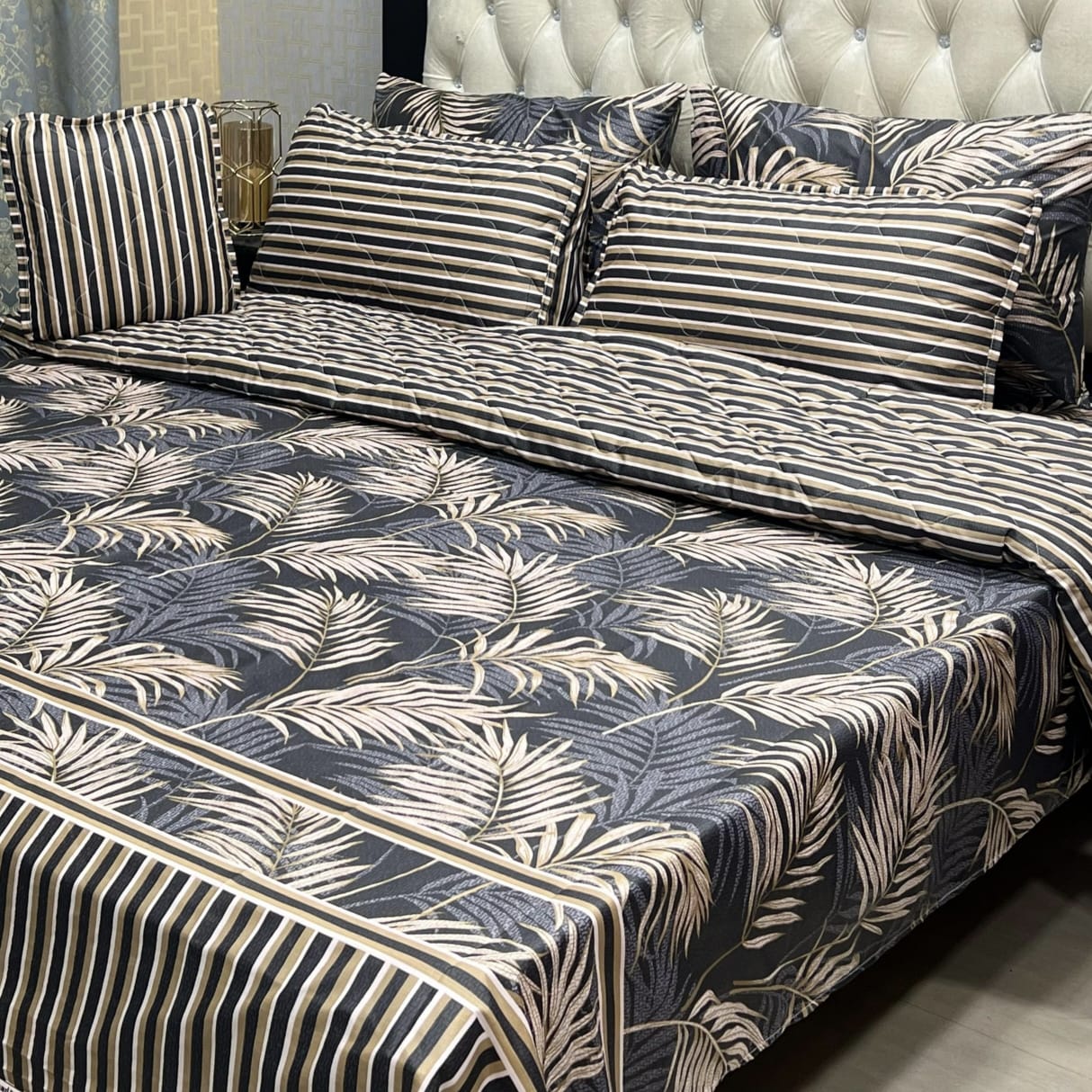 Rurva Cotton Comforter Set - 7pcs - RCS03