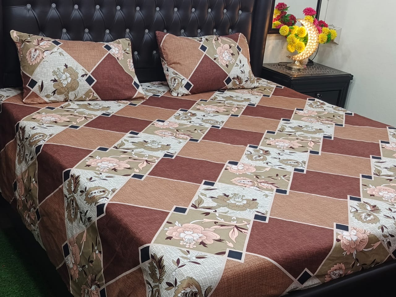 Superior Cotton Bed Sheet - King - SBS07