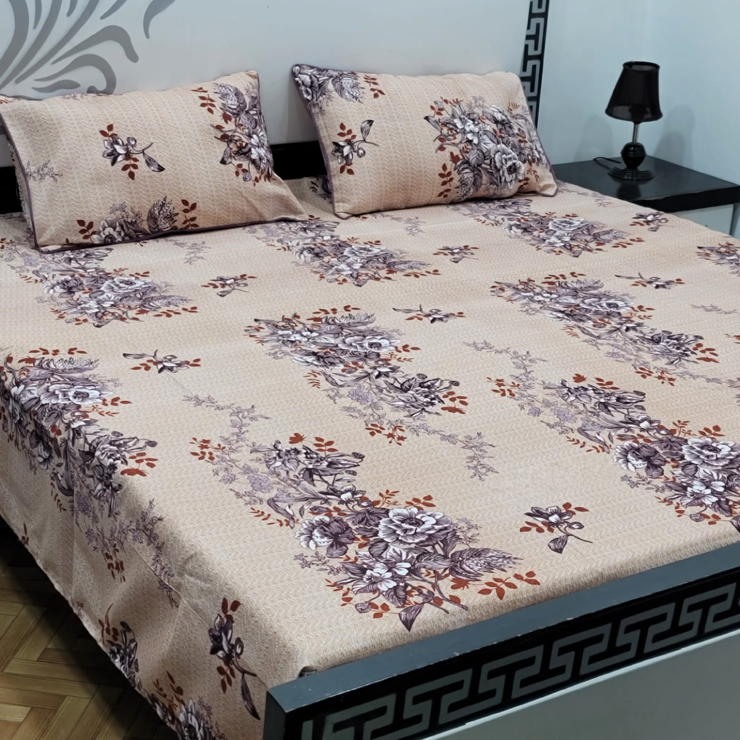 Tytan Cotton Bed Sheet - King - TBS06