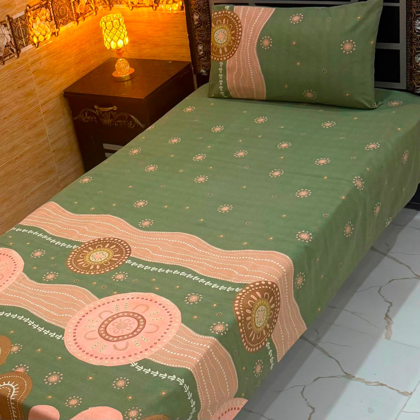 COZIFY PURE COTTON SINGLE BEDSHEET 039