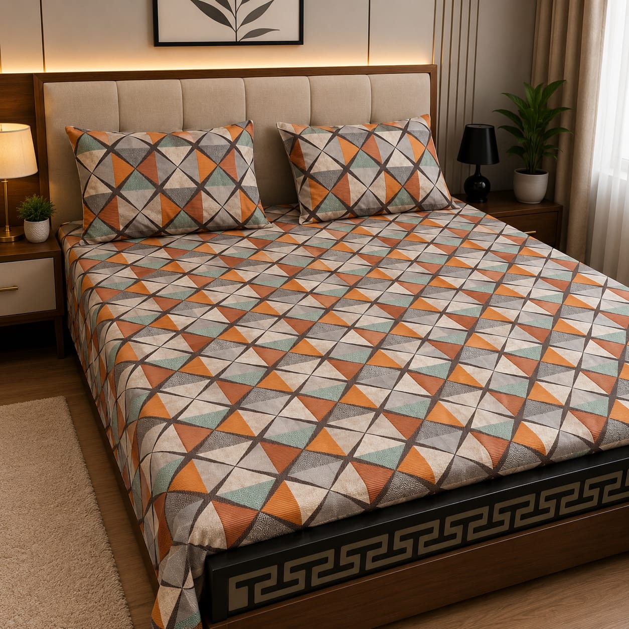 Supreme Cotton Bed Sheet - King - SBS 042