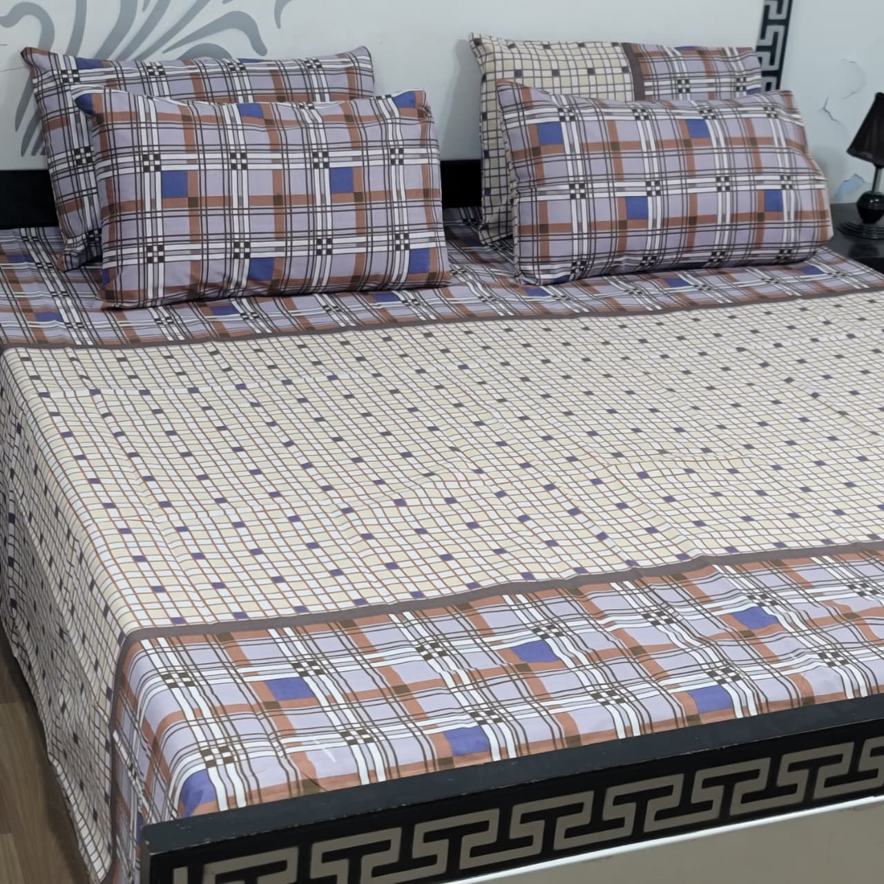 ⚜️5 PC Cozify  Pure Cotton Bedsheets⚜️ 016