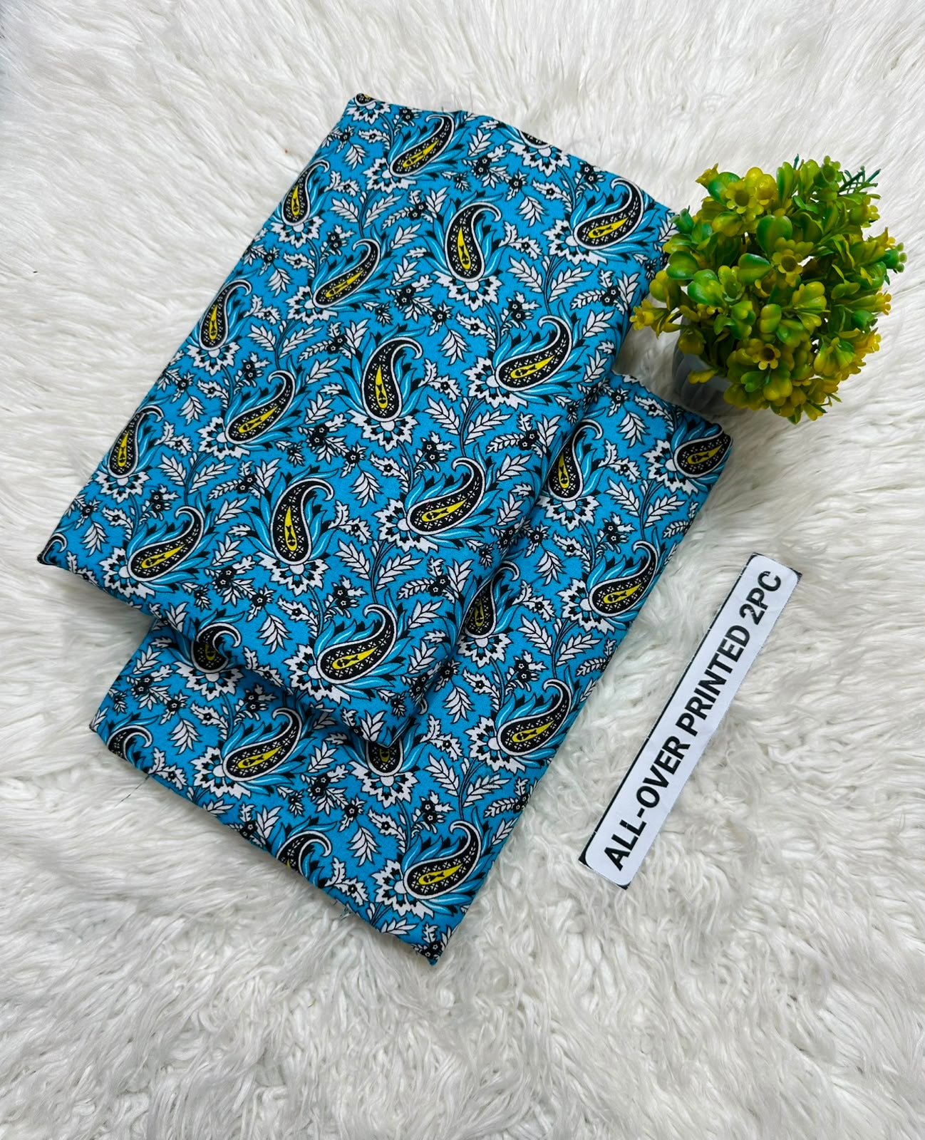 Summer Women Unstitched Suit - 2pcs - WWU109