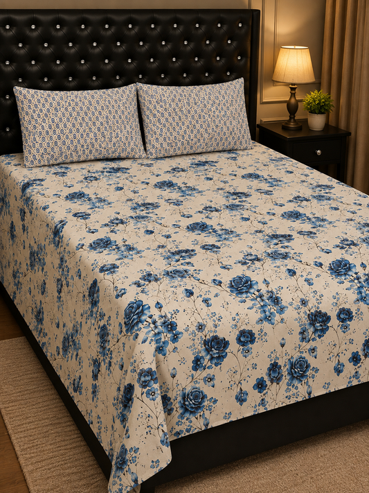 Pure Cotton 3 Pcs Bedsheet Gift Pack 08