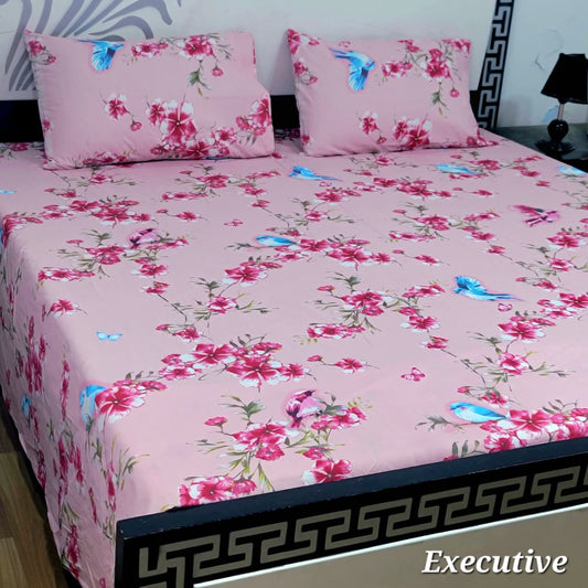 Executive Pure Cotton Bed Sheet - King - EPB 015