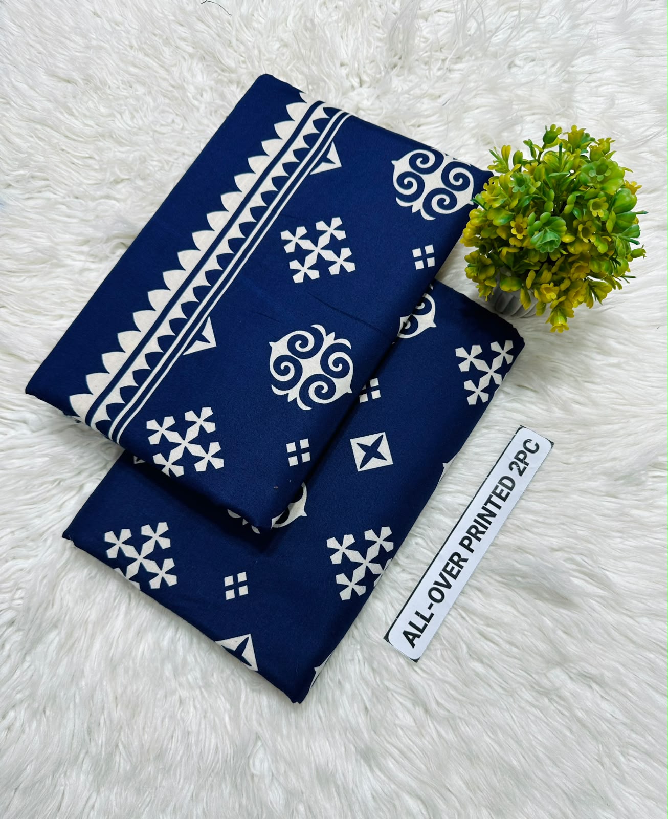 Summer Women Unstitched Suit - 2pcs - WWU101