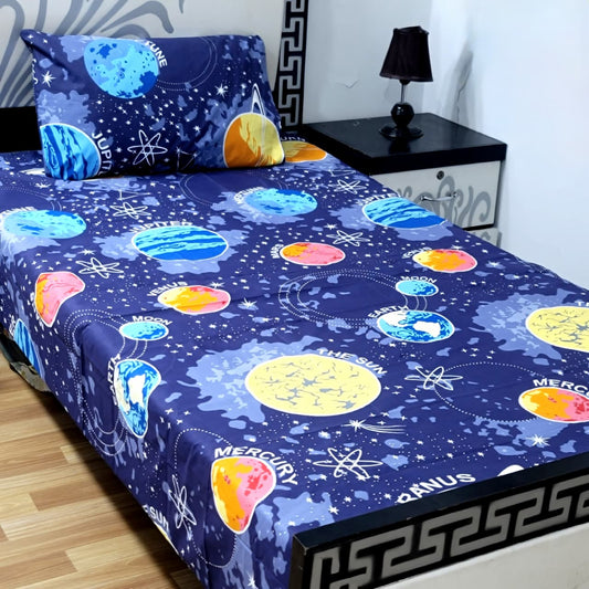 COZIFY PURE COTTON SINGLE BEDSHEET 011