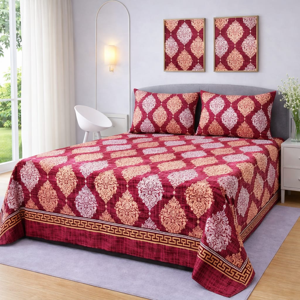 Supreme Cotton Bed Sheet - King - SBS 027