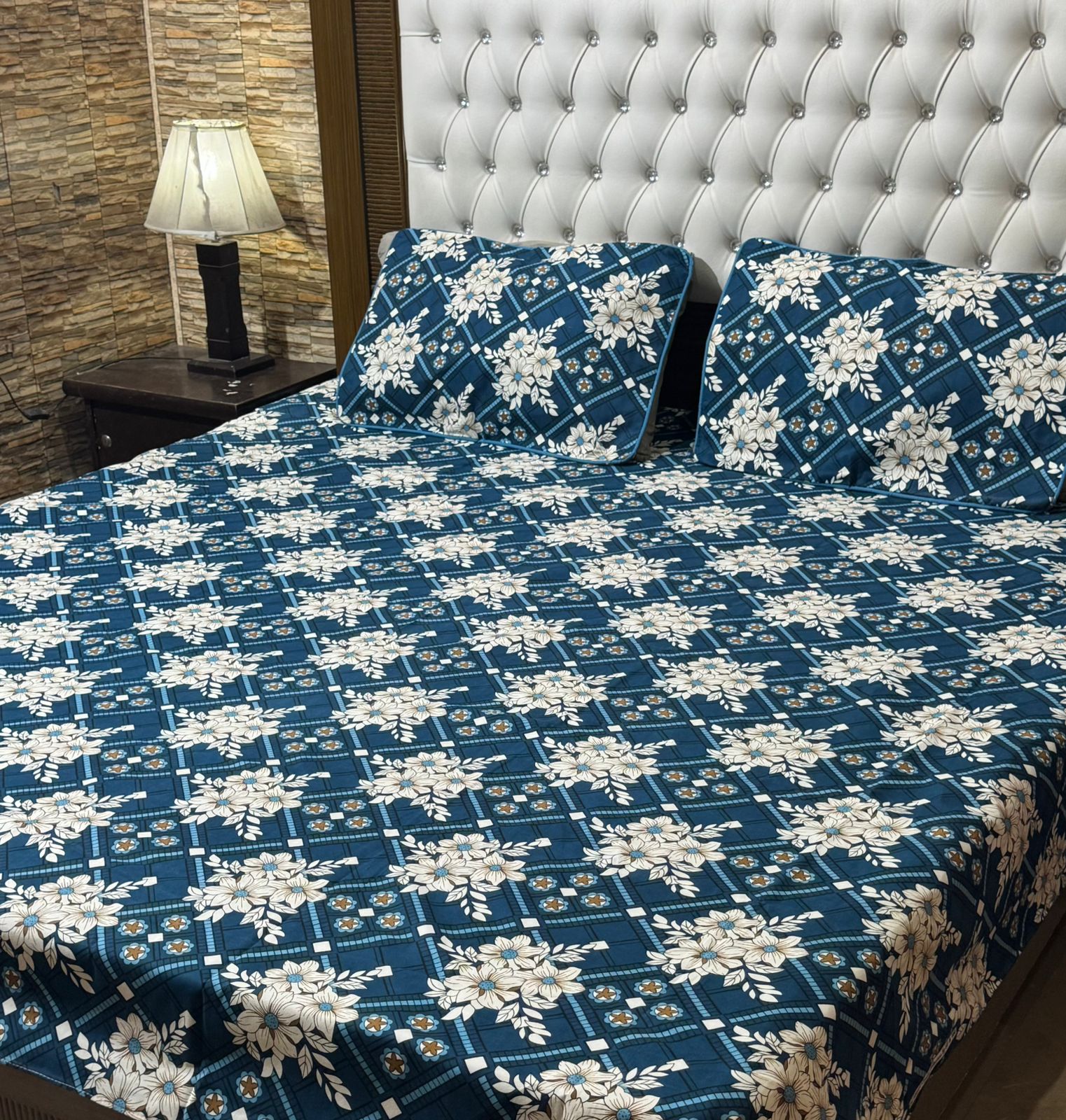 Super Cotton Bed Sheet - King - TBS010