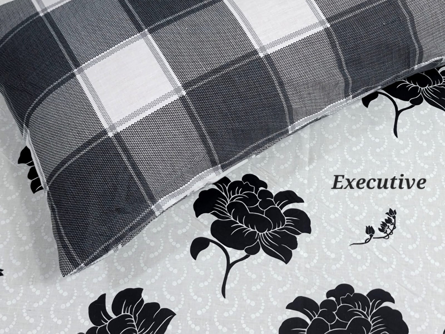 Executive Pure Cotton Bed Sheet - King - EPB 011