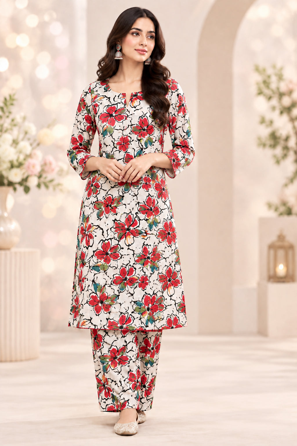 Premium 2-Piece Khaddar Ladies Suit 07