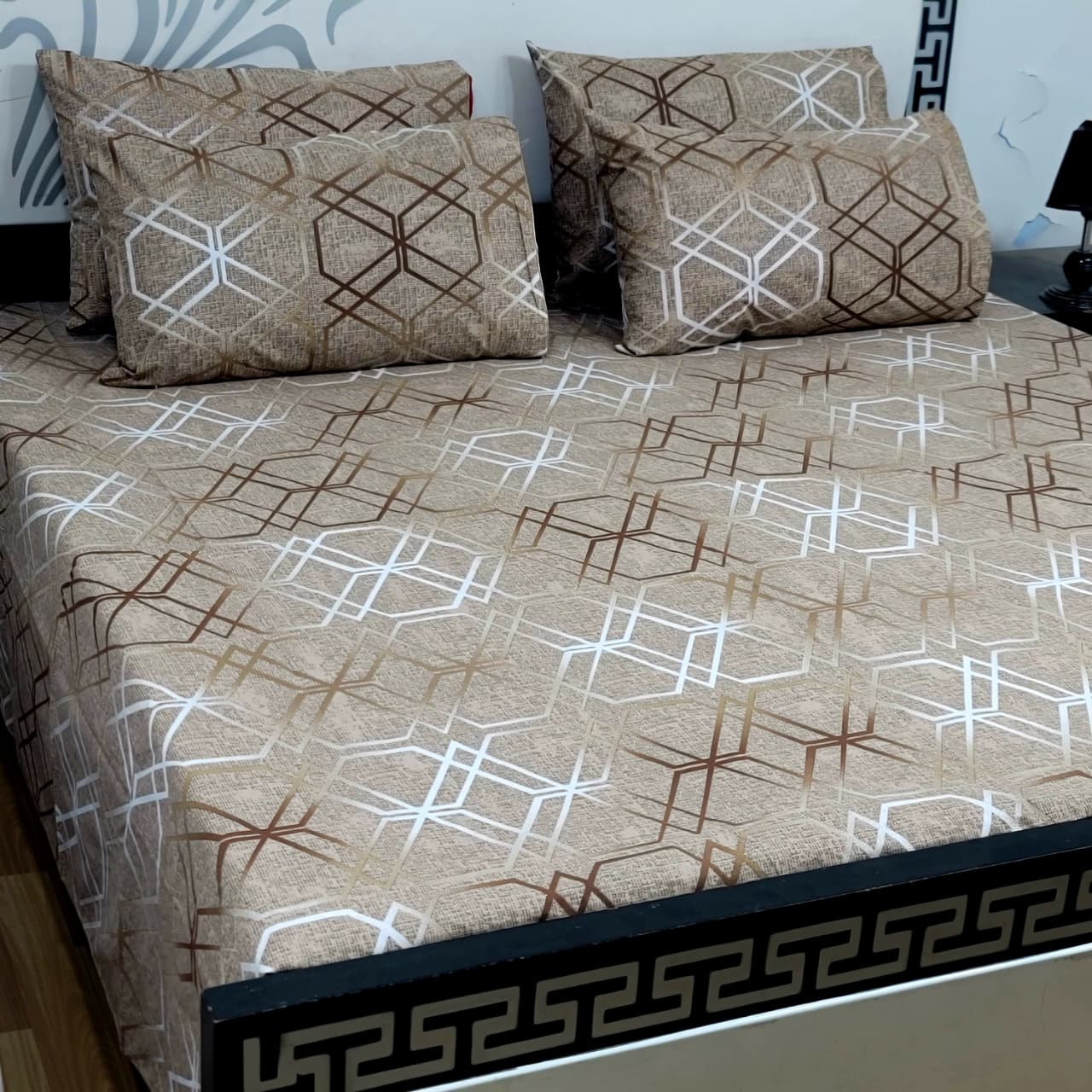⚜️5 PC Cozify  Pure Cotton Bedsheets⚜️ 025