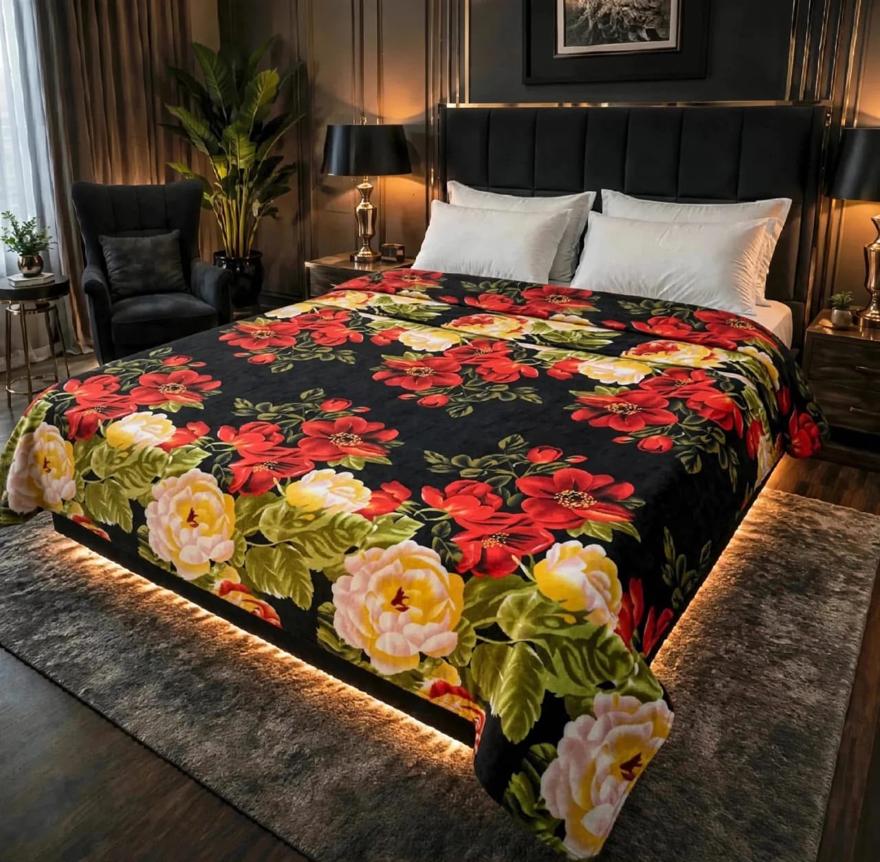 Fleezy Printed Blanket - King - FPB033