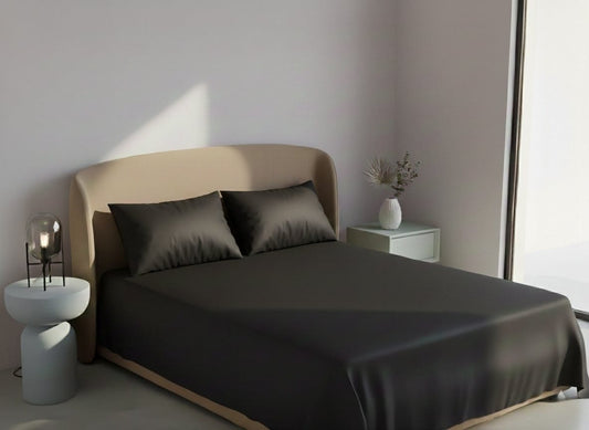 3 Pcs Plain Colour King Size Bedsheet Set – Soft & Comfortable 06