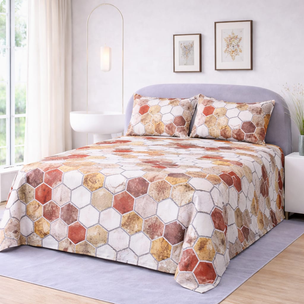Supreme Cotton Bed Sheet - King - SBS 08
