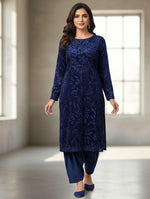 Winter Special 2 Piece Velvet Suit