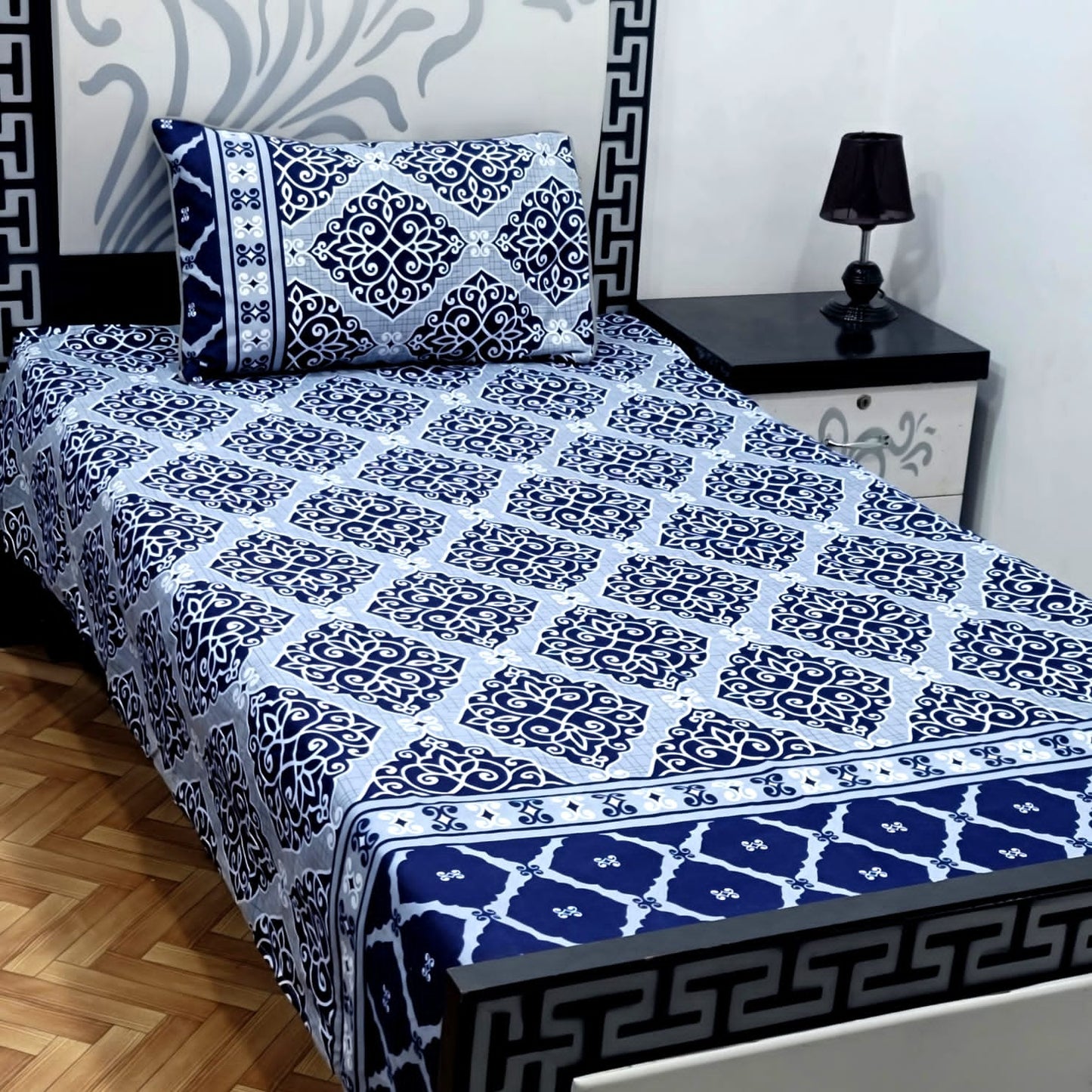 Tytan Cotton Bed Sheet - Single - TSB012