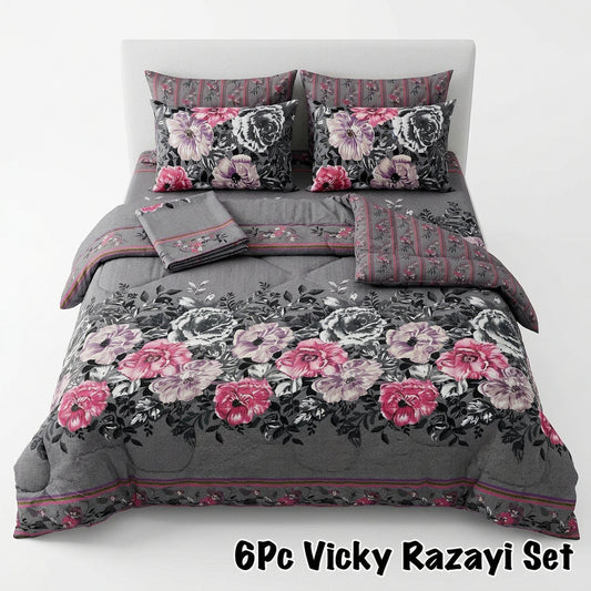 Wenora Cotton Razai Set - 6pcs - WRS015