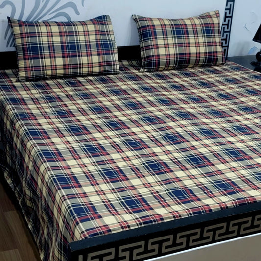 Cozify Pure Cotton Bed Sheet - King - CPB 010