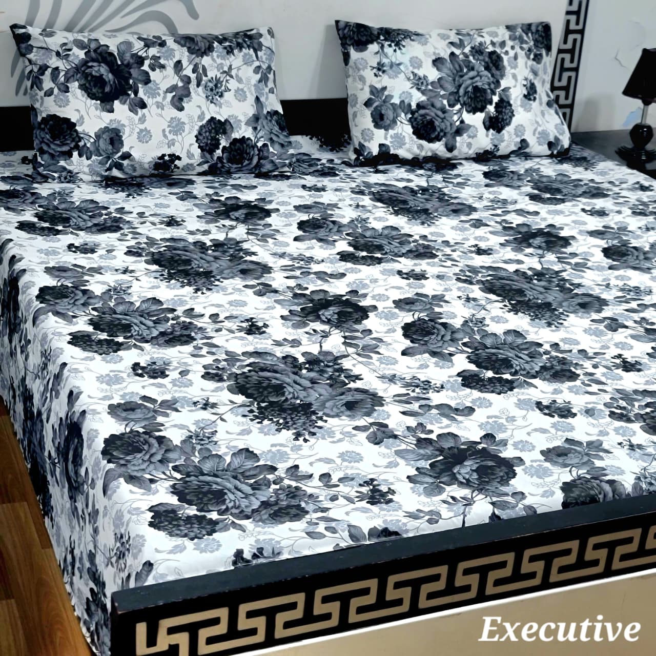 Executive Pure Cotton Bed Sheet - King - EPB 04