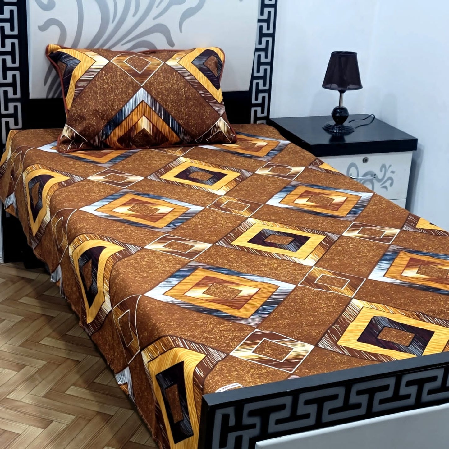 Tytan Cotton Bed Sheet - Single - TSB04