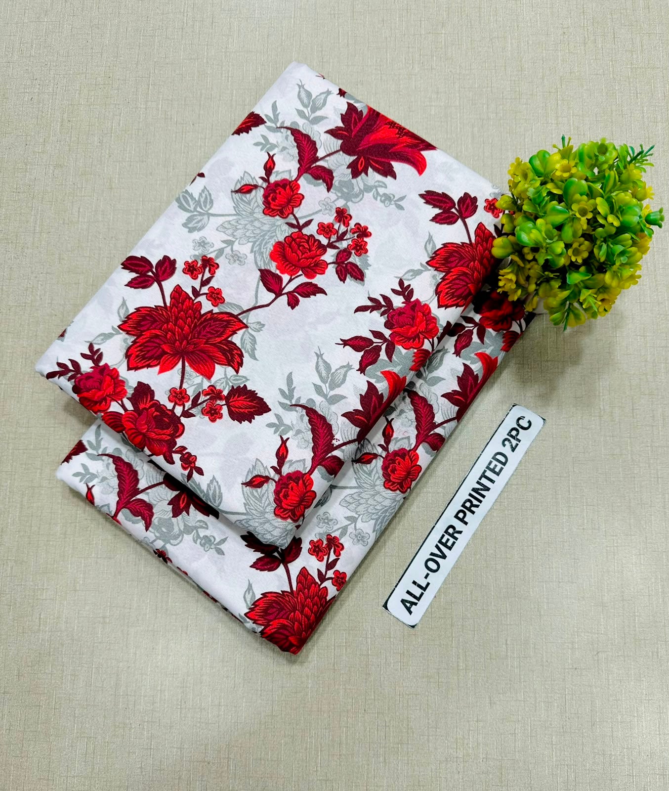 Summer Women Unstitched Suit - 2pcs - WWU119
