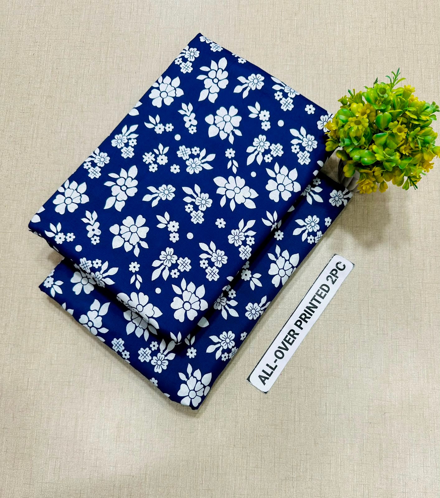 Summer Women Unstitched Suit - 2pcs - WWU118