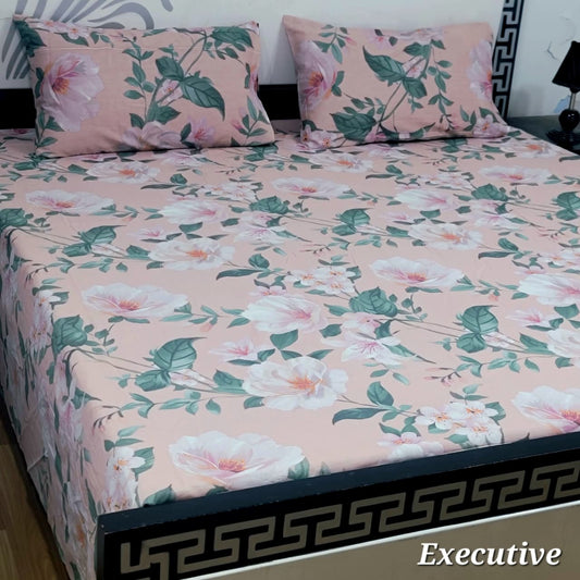 Executive Pure Cotton Bed Sheet - King - EPB 05