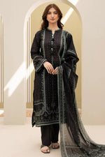 ✨ 3 Pcs Printed Lawn Suit (Unstitched) ✨