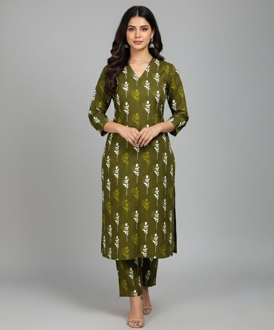 Winter Women Unstitched Suit - 2pcs - WWU01