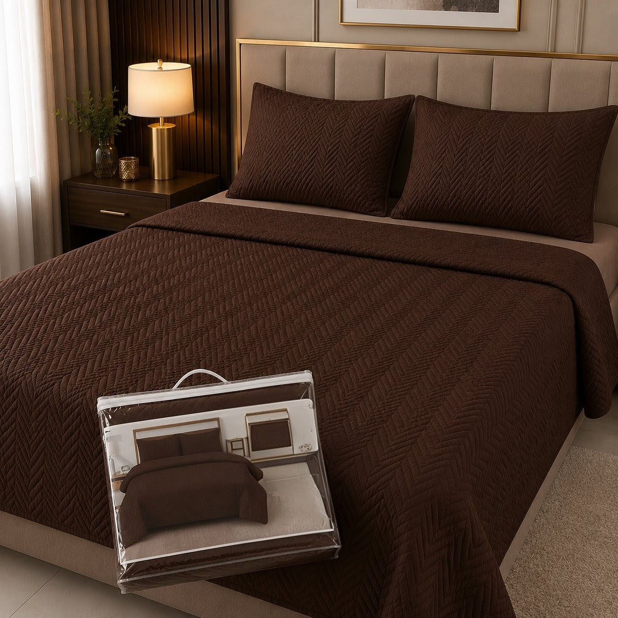 Elegant Bed Spread – Premium Home Bedding 01