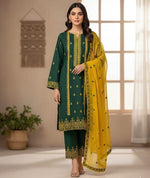 Eid Collection 2K26 – 3 Pcs Lawn / Cotton Hit Traditional Embroidery Suit