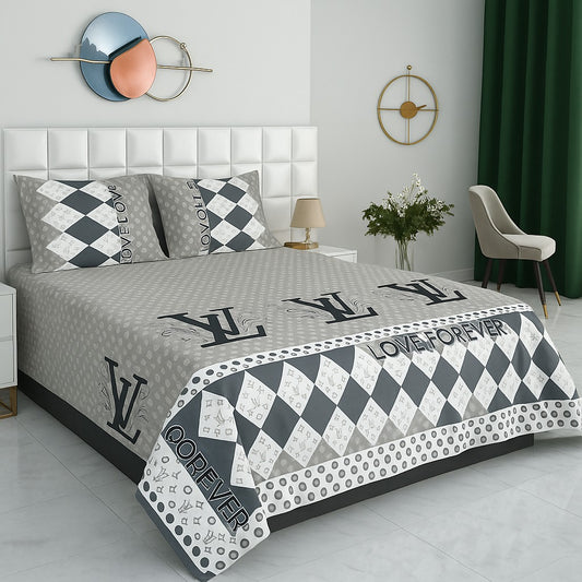 Cozify Pure Cotton Bed Sheet - King - CPB 035