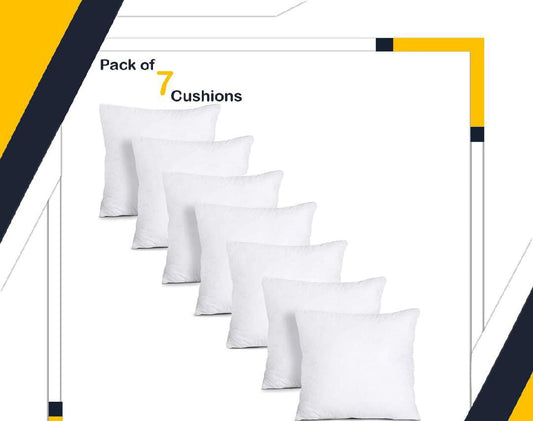 Elegant Home Décor 7 Pcs Filled Cushion Set