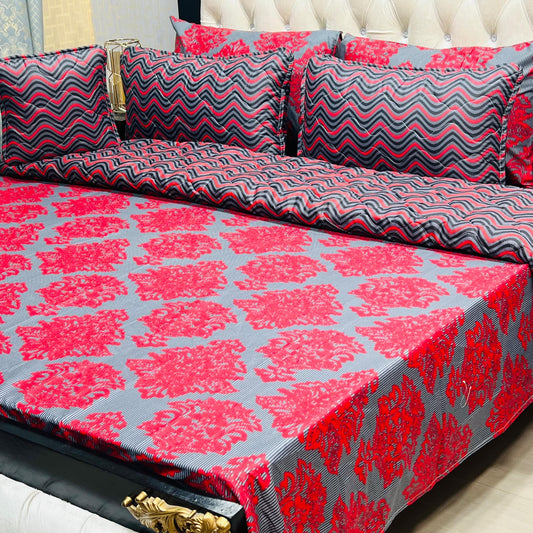 Rurva Cotton Comforter Set - 7pcs - RCS05