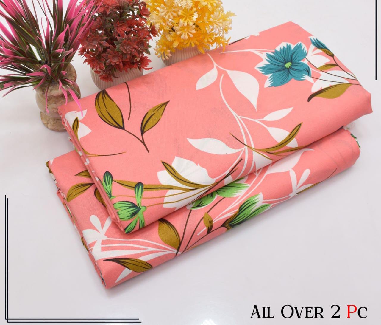 Winter Women Unstitched Suit - 2pcs - WWU088