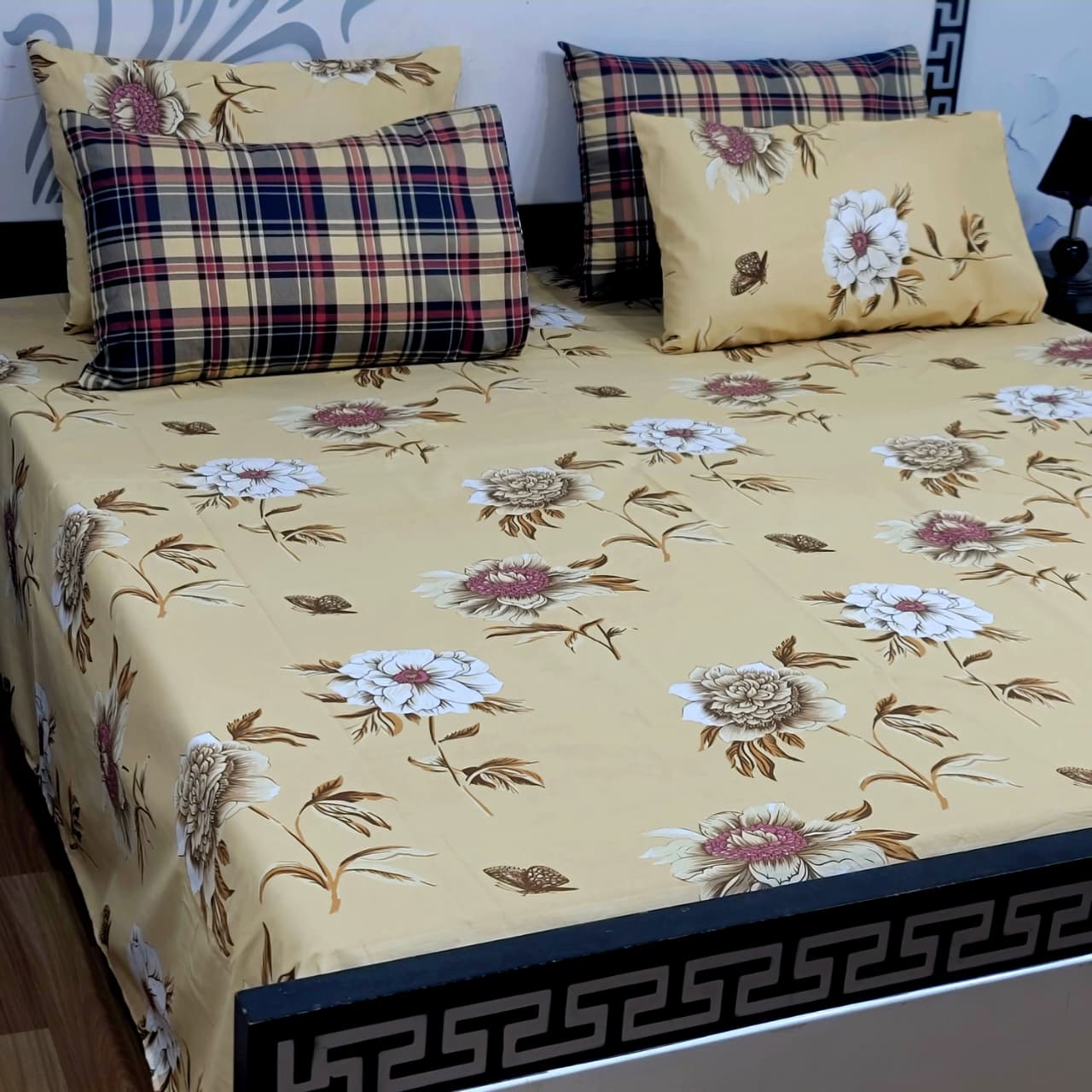 ⚜️5 PC Cozify  Pure Cotton Bedsheets⚜️ 026