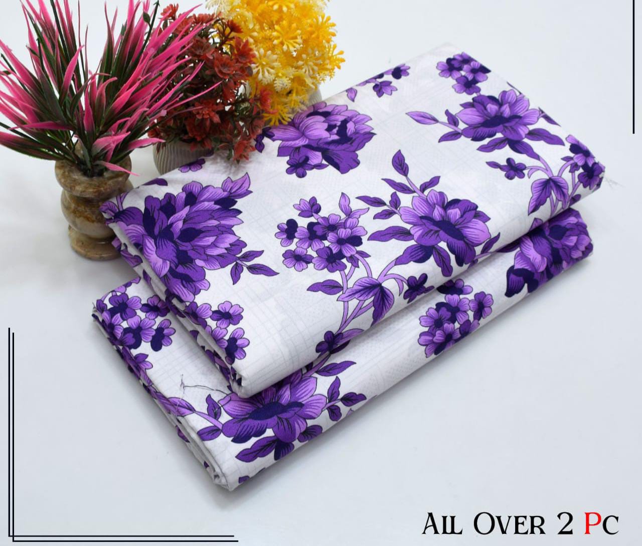 Winter Women Unstitched Suit - 2pcs - WWU087