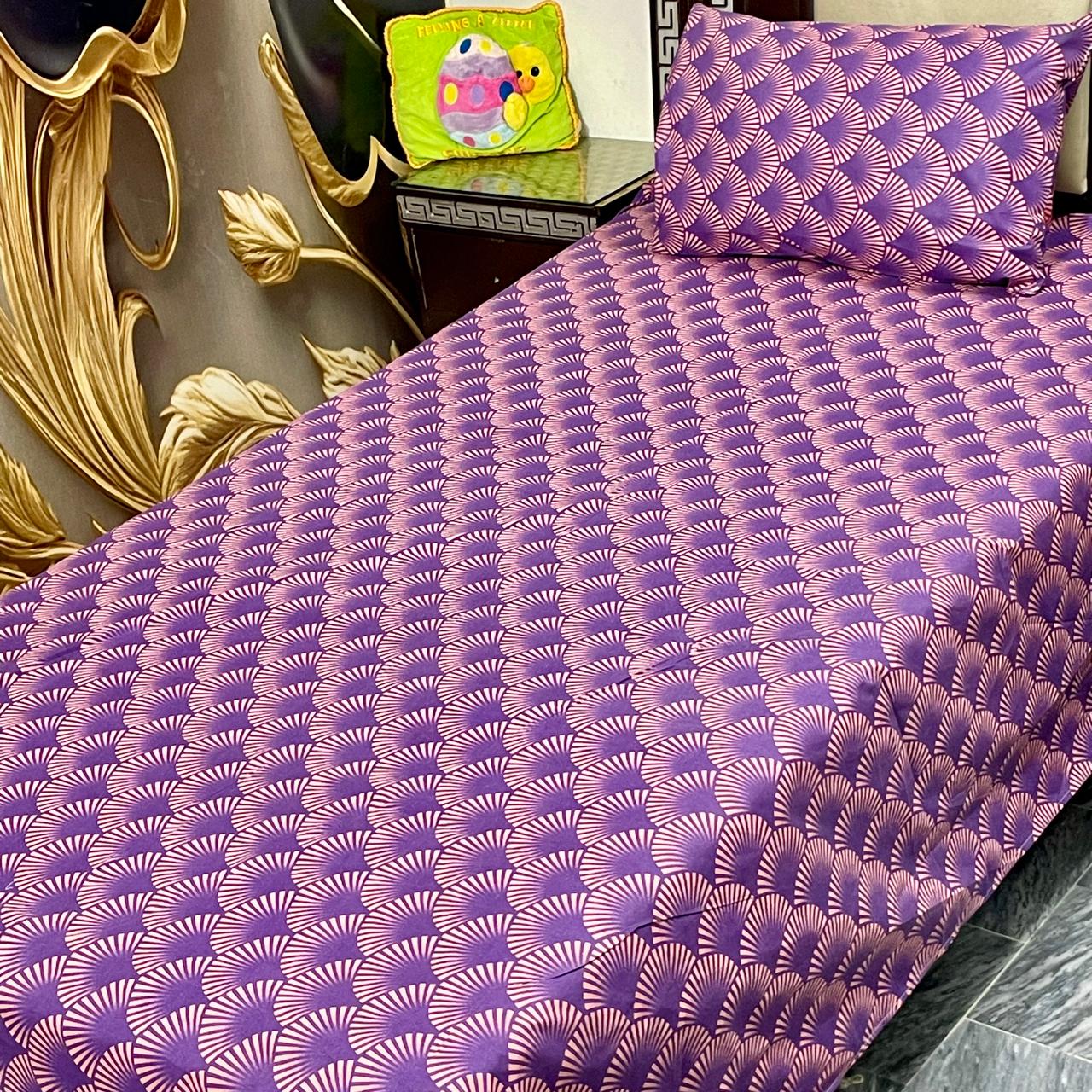 COZIFY PURE COTTON SINGLE BEDSHEET 035
