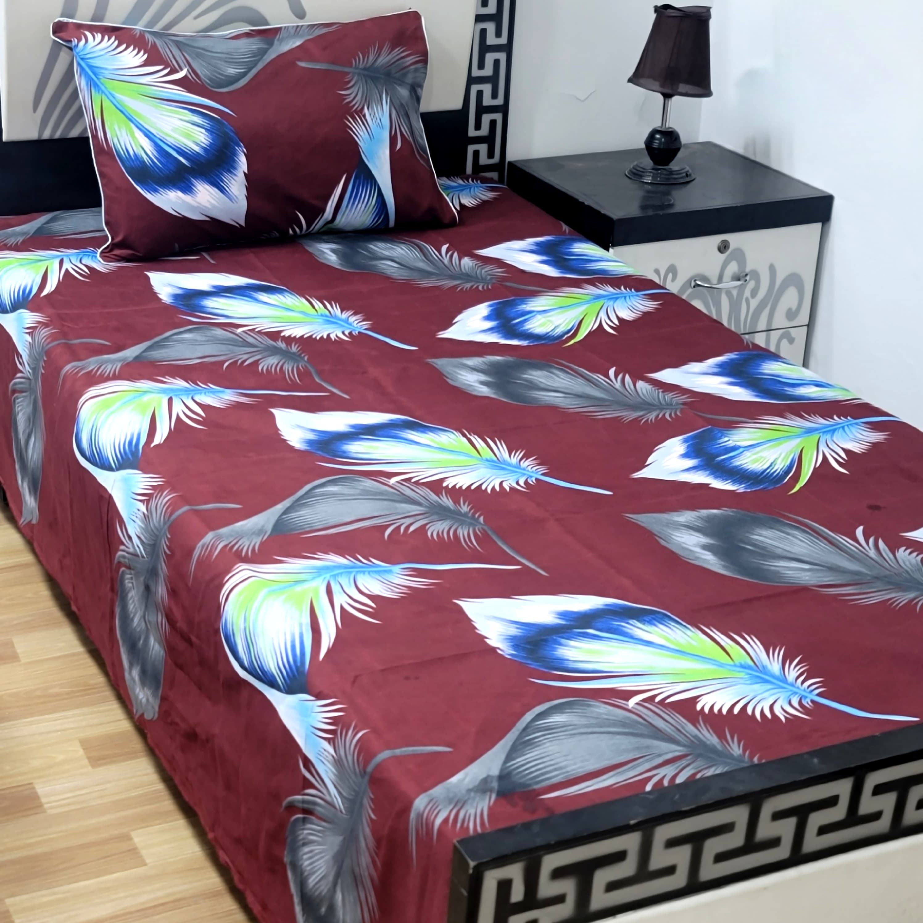 Superior Cotton Single Bedsheets 025
