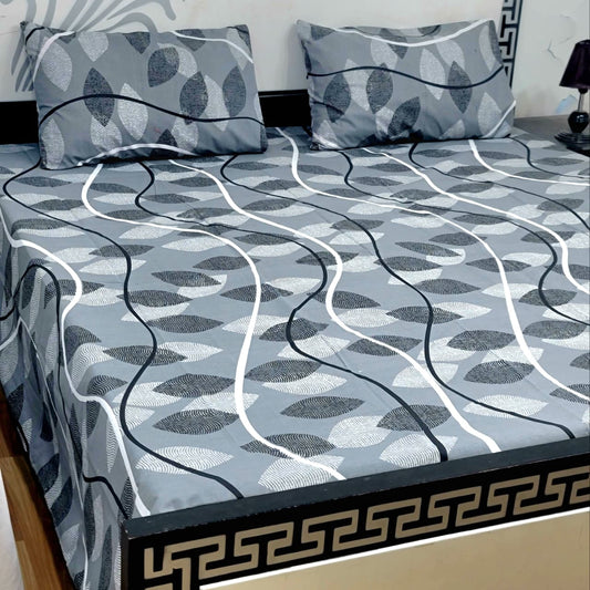Cozify Pure Cotton Bed Sheet - King - CPB056