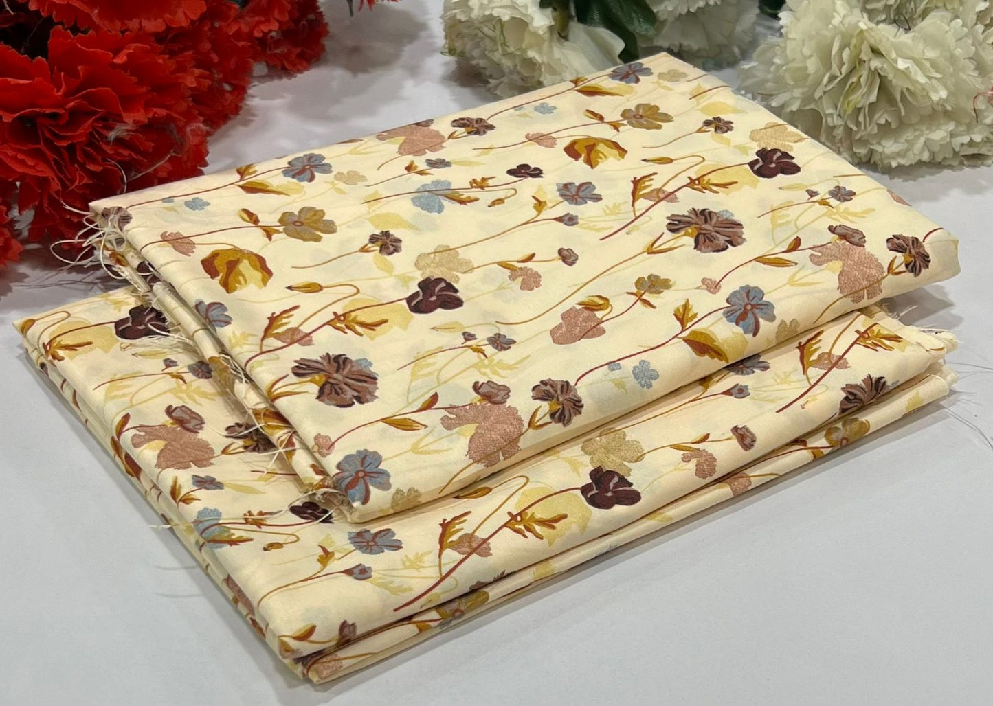 Winter Women Unstitched Suit - 2pcs - WWU046