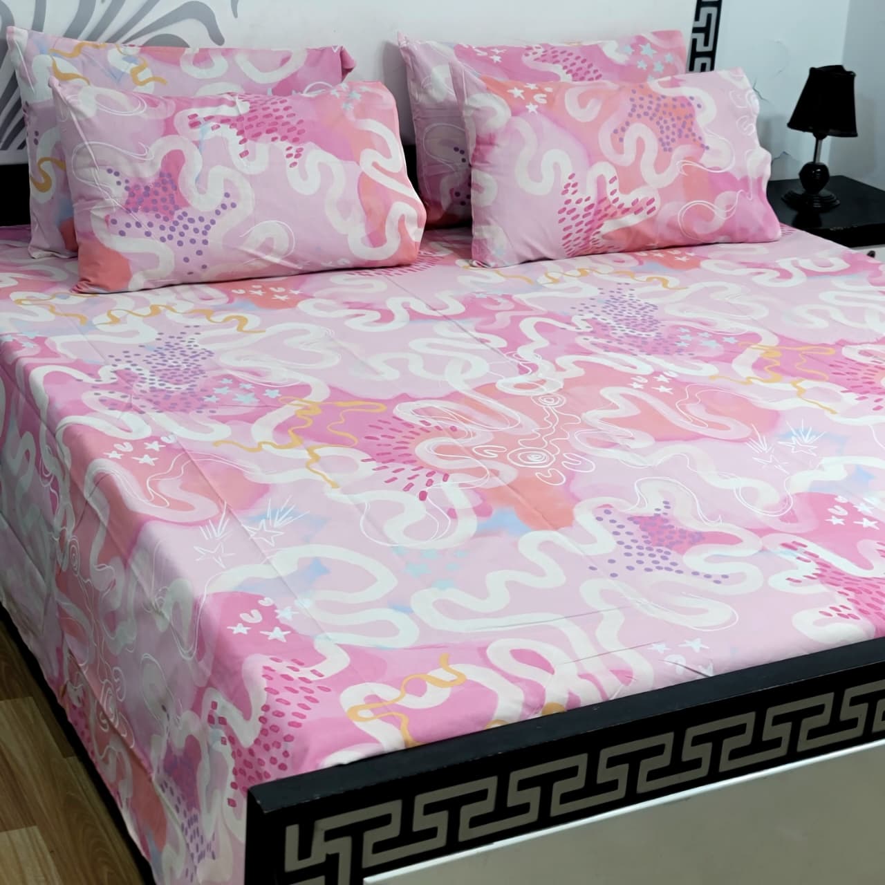 ⚜️5 PC Cozify  Pure Cotton Bedsheets⚜️ 04