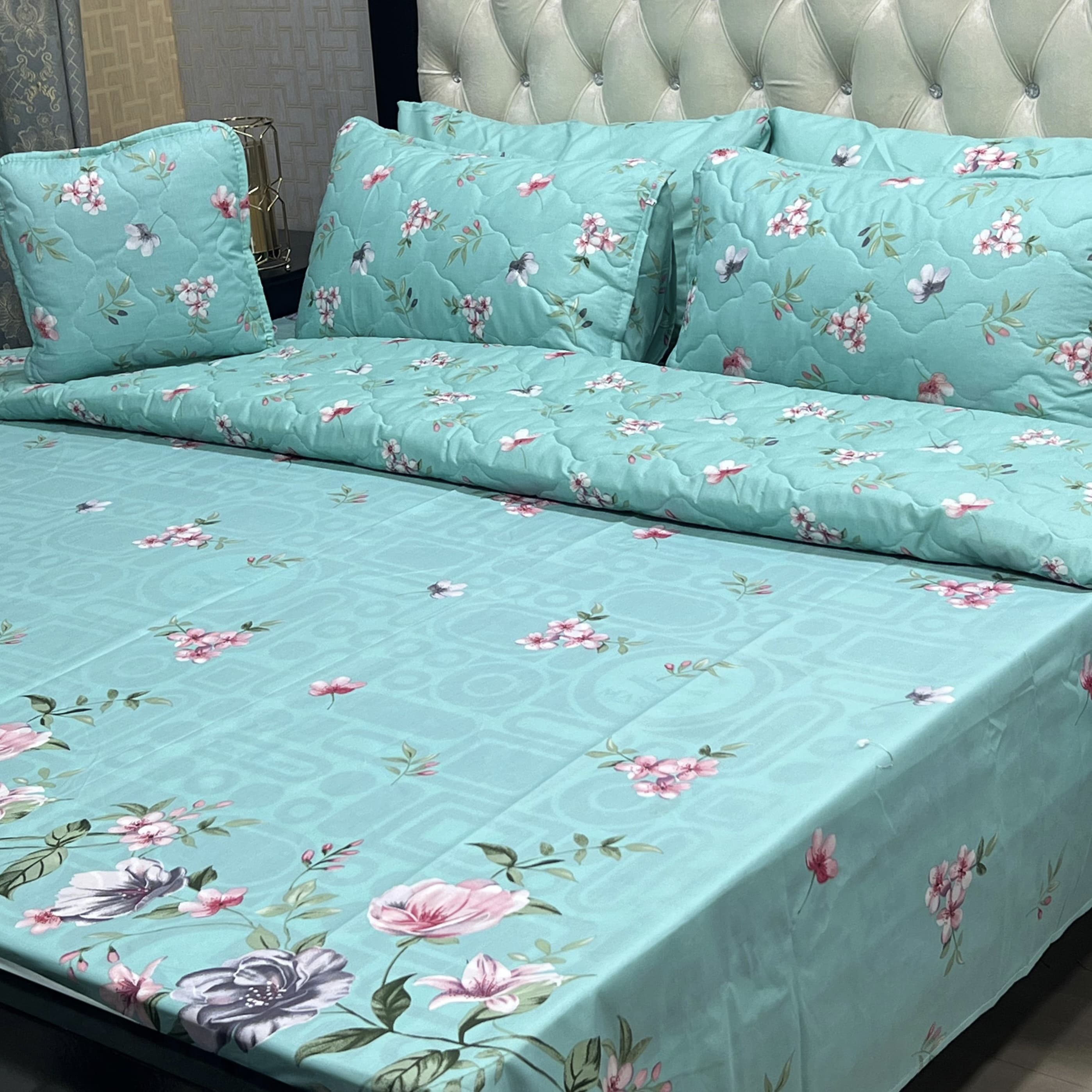 Rurva Cotton Comforter Set - 7pcs - RCS06