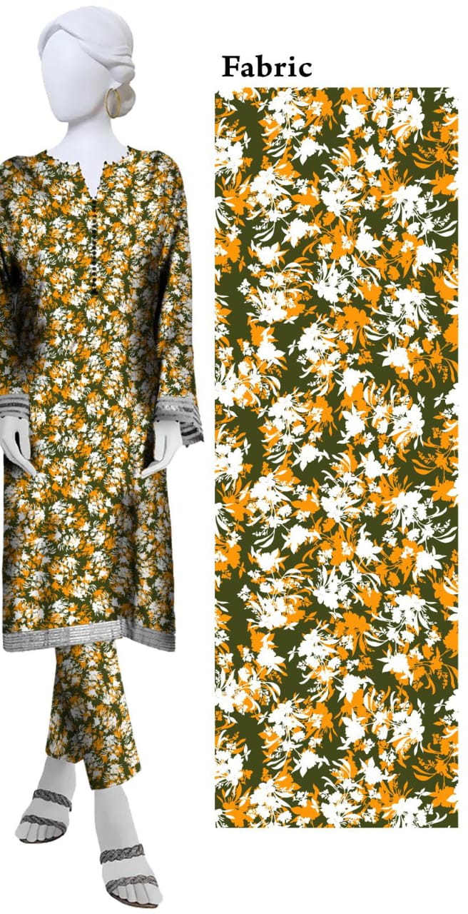 Redos Cotton Casual Summer  Collection  2 Pcs Ladies Suits 108