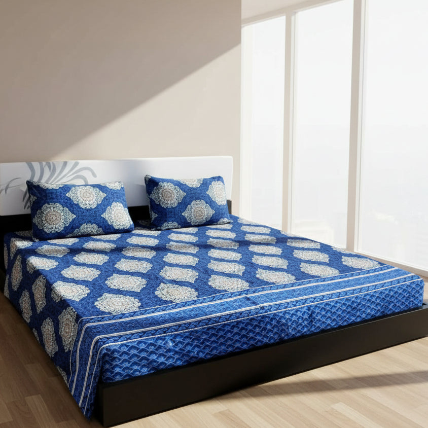 Superior Cotton Bed Sheet - King - SBS 079